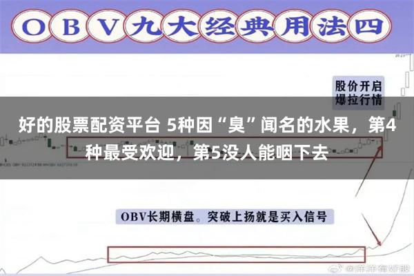 好的股票配资平台 5种因“臭”闻名的水果，第4种最受欢迎，第5没人能咽下去