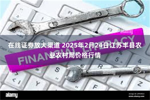 在线证劵放大渠道 2025年2月24日江苏丰县农业农村局价格行情